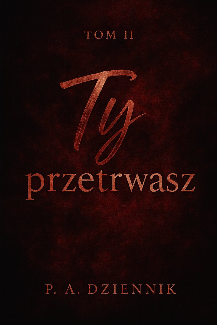 Okładka książki Ty przetrwasz, tom II
